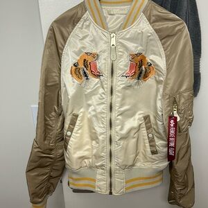 Limited edition reversible bomber jacket